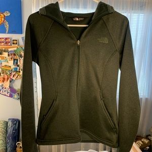 North Face olive green jacket